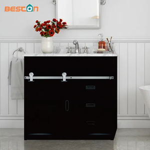TV Cabinet Farmhouse Mini Sliding Wardrobe Barn Door Hardware