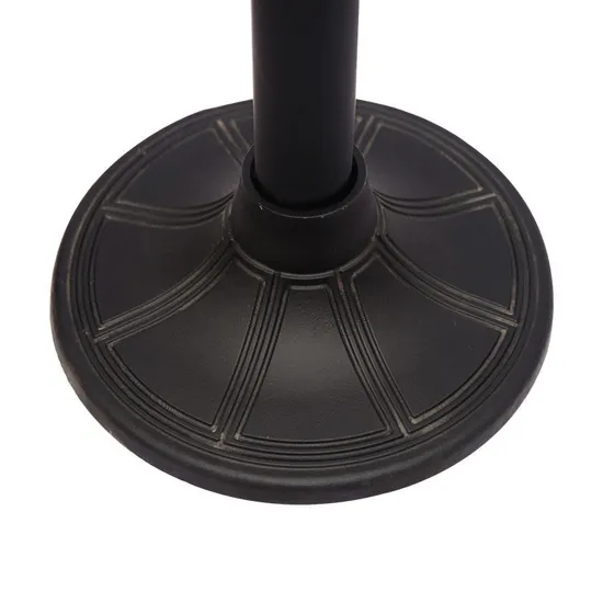 Modern Dining Room Large Pedestal Desk Metal Steel Chrome Coffee Table Base