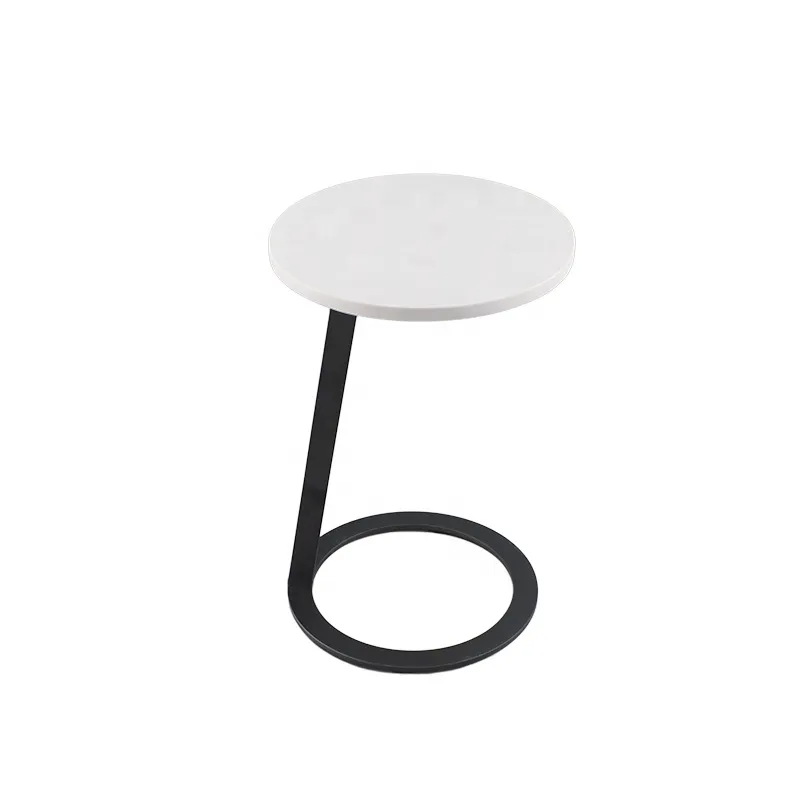 Low Price Circle Iron Side Table Small Coffee Table