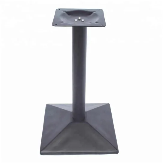 China Manufacturer Pub Table Round Bar Height Cocktail Table Metal Base