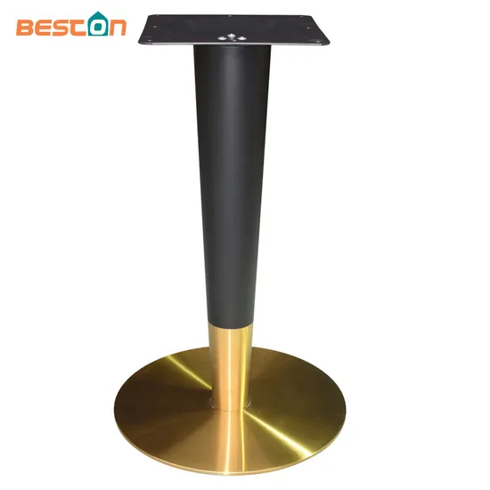 Furniture Parts Factory Custom Round Metal Coffee Table Base Pipe Table Legs