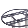 Furniture Round Coffee Stainless Steel Tulip Metal Dining Restaurant Table Base