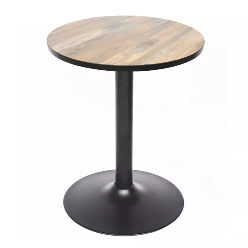 Customized Black Metal Powder Coated Iron Tulip Table Legs for Indoor Use