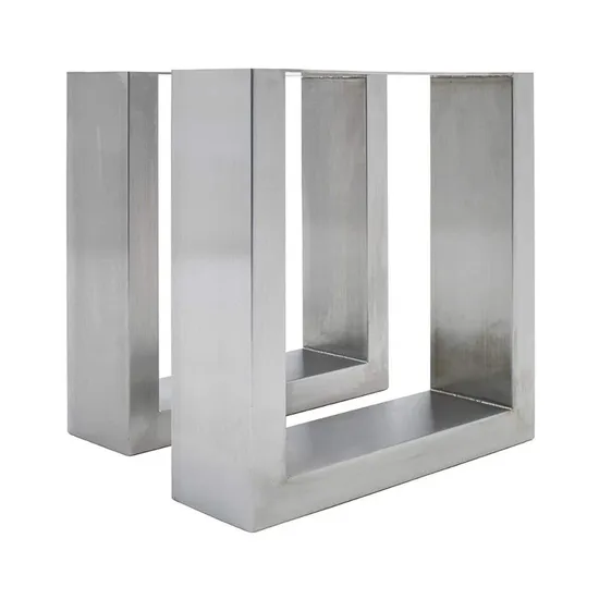 Cheap Price Steel Metal T Shape Stainless Steel Dining Table Legs