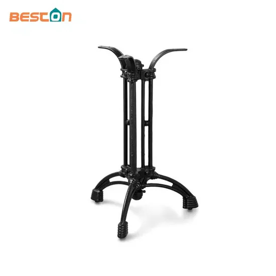 Modern Powder Coated Cast Iron Furniture Desk Leg Coffee Cross Table Leg