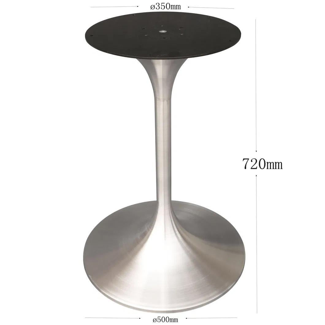 Favourable Priced Metal Furniture Dinner Tulip Table Base for Factory Direct Sale