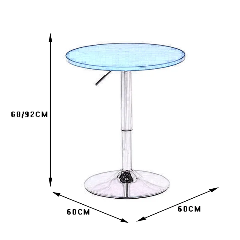 Furniture Lifting Table Base with Polish Coated