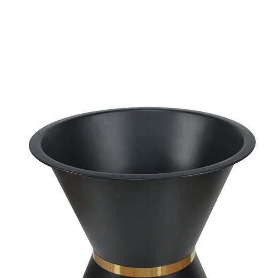 Furniture Large Round Black Metal Dining Table Restaurant Table Base