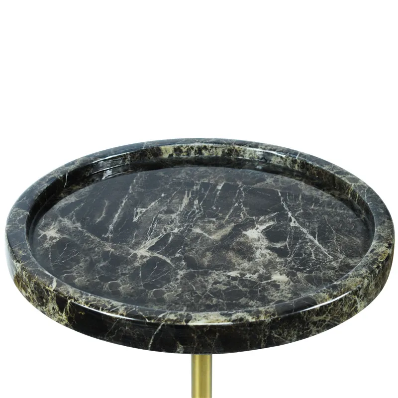 Wholesale Custom Home Furniture Nordic Small Coffee Table Marble Top Side Table