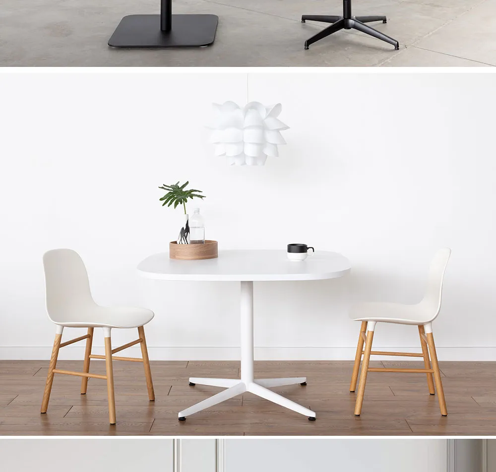 Restaurant Bar Coffee Dining Tulip Cast Iron Metal Dining Table Base