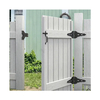 Gate Hinge Gate Latch Metal Black Wood Fence Hardware