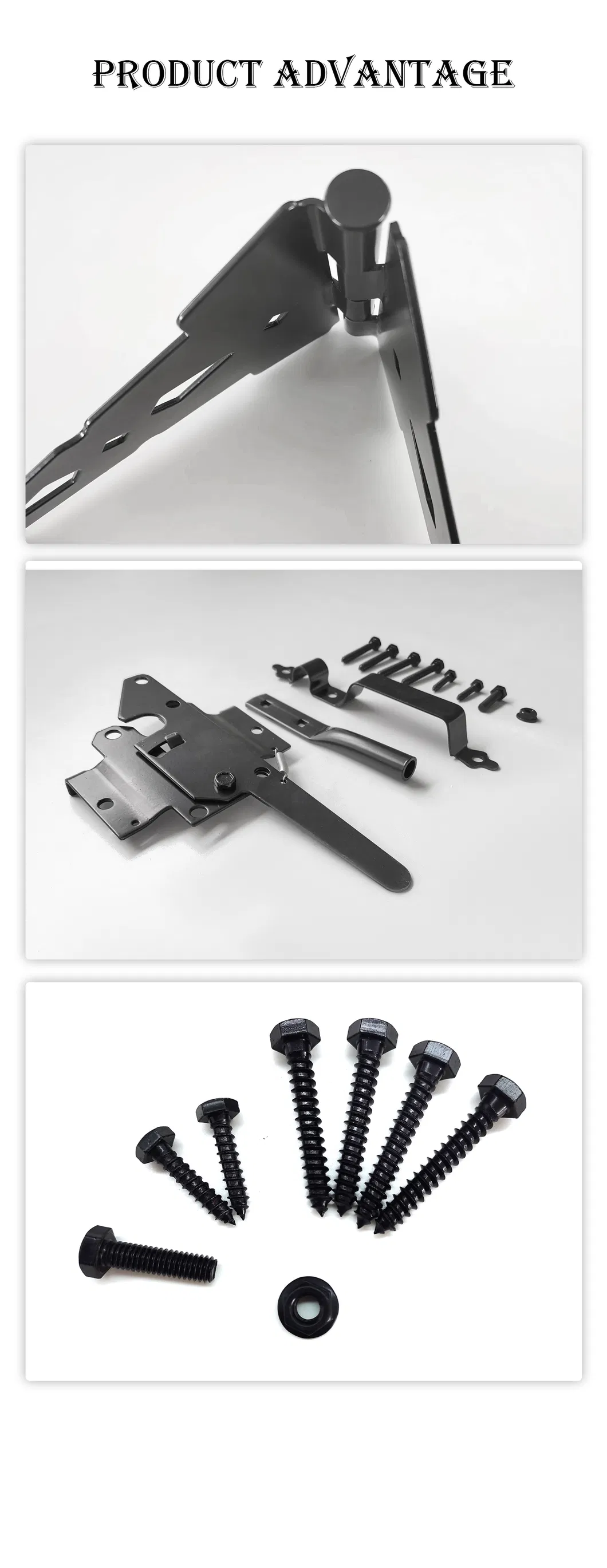 Kit Gate Hardware Sets for Wood Gates Fence Hardware