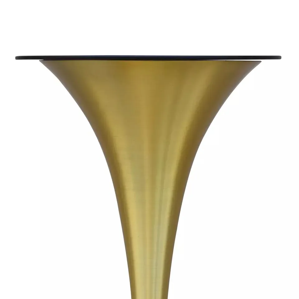 Iron Table Base Tulip Shape Dining Table Base Metal Furniture Legs