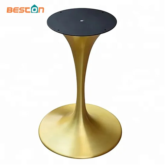 Chic Style Titanium Iron Tulip Table Legs for Coffee Tables