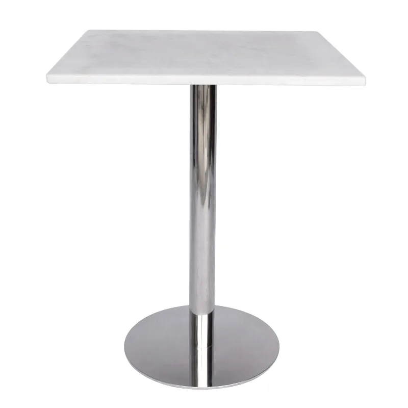 High Quality Silver Stainless Steel Stable Table Base for Restaurant