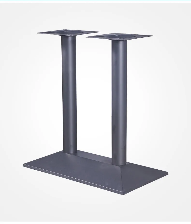 Round Marble Glass Furniture Restaurant Steel Metal Table Base