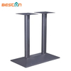 Round Marble Glass Furniture Restaurant Steel Metal Table Base