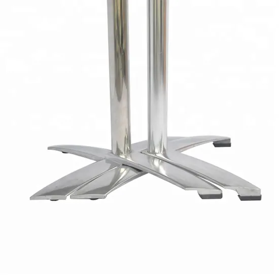 Metal Furniture Manufacturer Aluminum Folding Table Feet Table Leg for Bistro