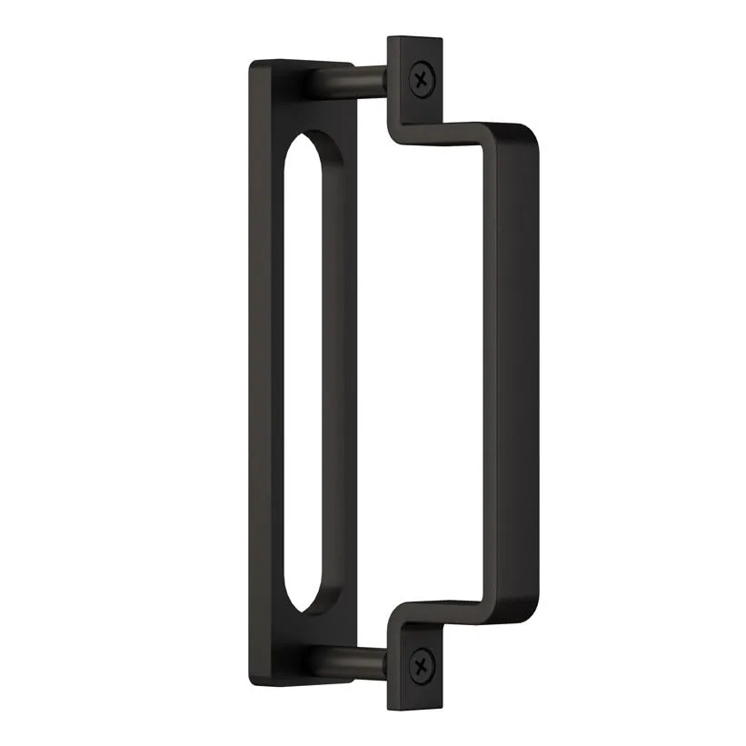 Glass Sliding Barn Door Paneled Frosted Glass Carbon Steel Frame Sliding Closet