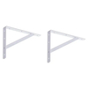 Wall Support Brackets Floating Shelf Steel Reinforced Metal Single-Side Triangle Bracket