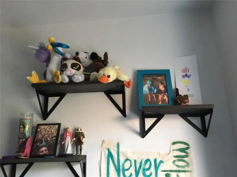 Floating Shelves Brackets Wall Mounted Rustic Wood Wall Storage Shelves Brackets