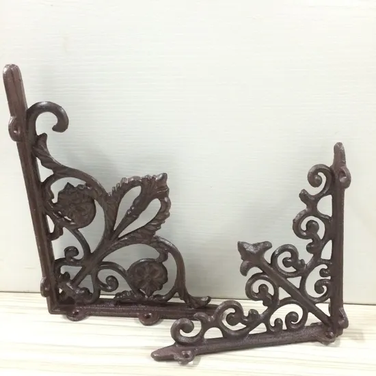 Custom High Quality Antique Triangle Cast Iron Wall Bracket