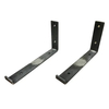 Shelf Brackets Thicken Iron L-Shaped Right Angle Corner Brace for Wall Hanging