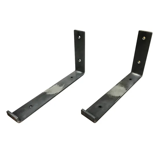 Shelf Brackets Thicken Iron L-Shaped Right Angle Corner Brace for Wall Hanging