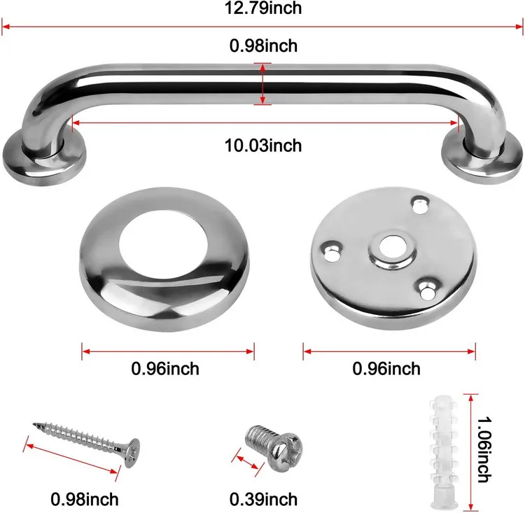 Bathtubs and Showers Toilet Handicap Elderly Senior Assist Bathroom Saft Handle
