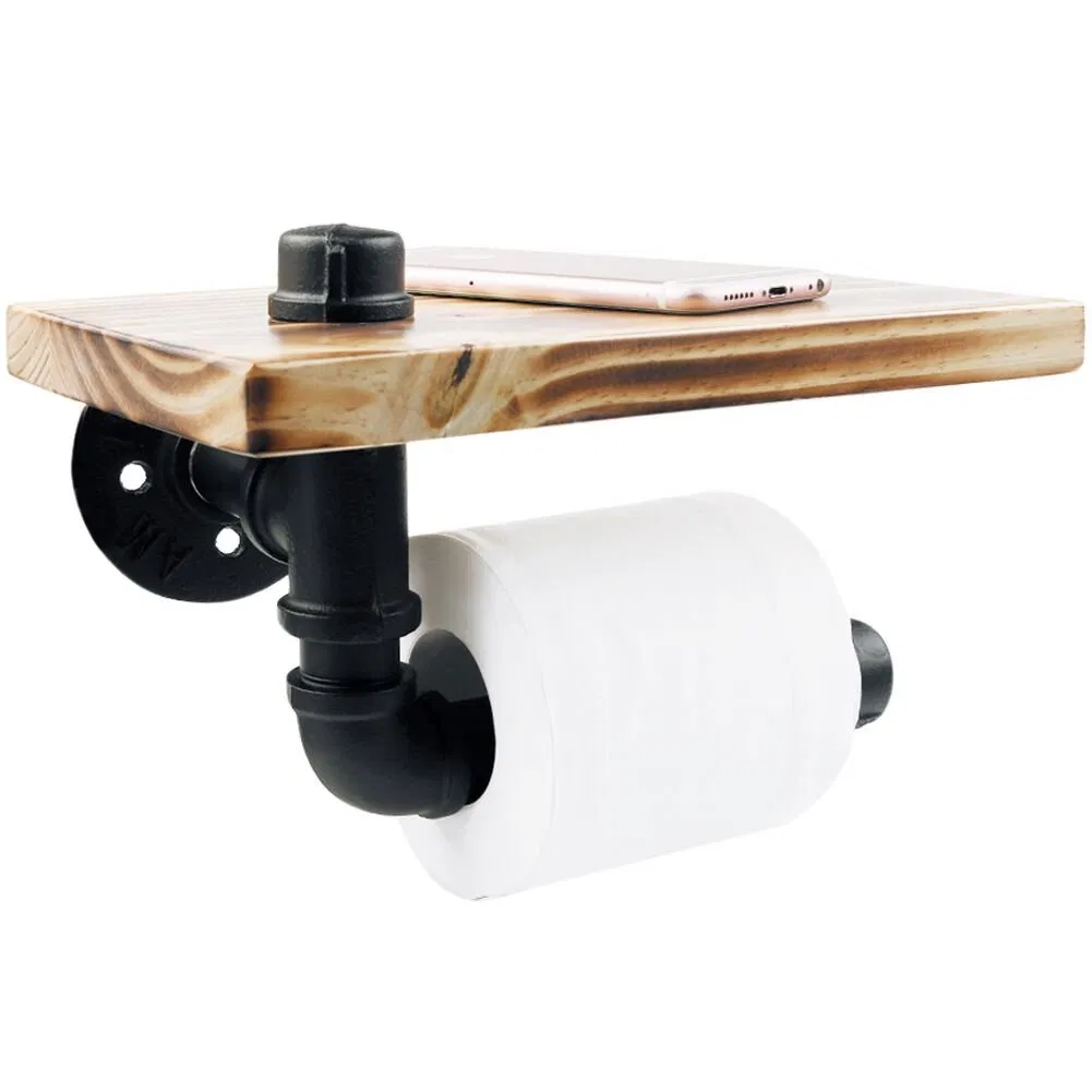 Kitchen Paper Towel Rack Stainless Steel Wall Mount Paper Towel Holder Brackets