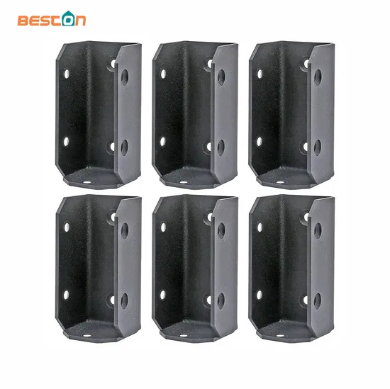 Metal Steel Woodwork Wood Stand Kit with Corner Base Bracket