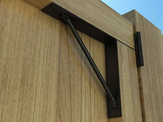 Gate Bracket Kit Outdoor Gate Bracket & Door Hinges