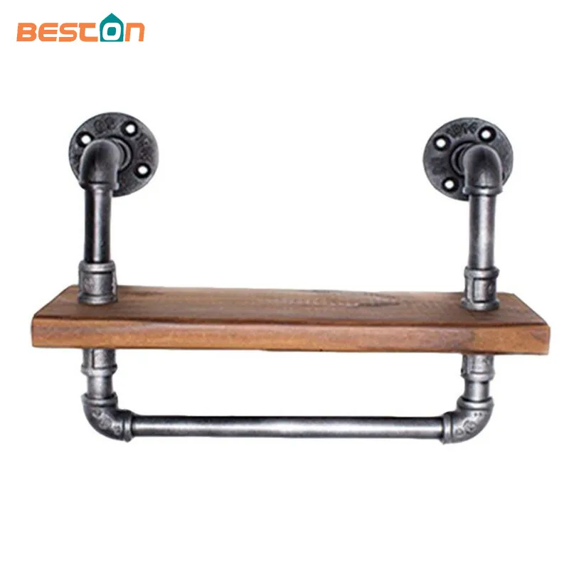 Funny Wall Mounted Bathroom Toilet Water Tube Paper Holder Shelf Bracket