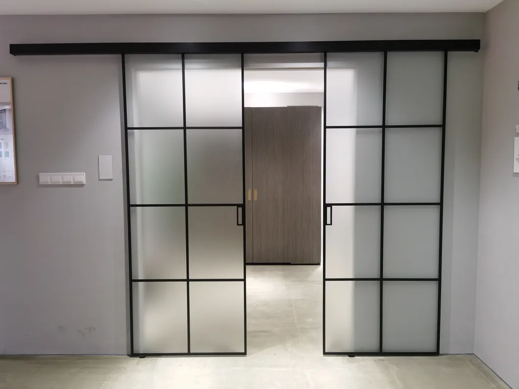 Aluminum Sliding Barn Door with Hardware Kit