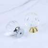 Pumpkin Shape Design Door Diamond Drawer Zinc Alloy Crystal Knobs and Handles