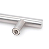 Stainless Steel Cabinets Handles Long T Bar Lever Pull Door Handle
