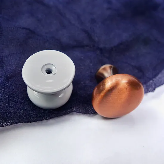 Closet Wardrobe Kitchen Pull Drawer Knob Zinc Round Cupboard Gold Cabinet Knob