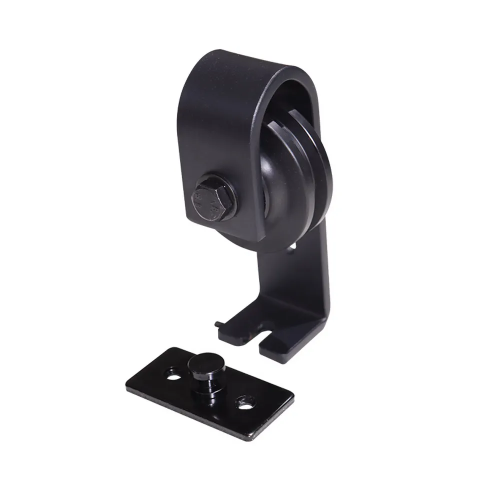 Customizable Design Black Sliding Barn Door Hardware Kit for Sliding Door