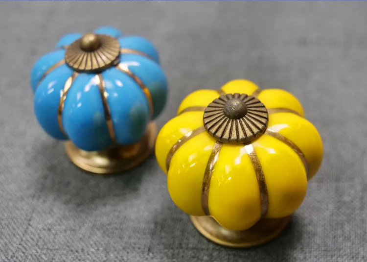 Drawer Wardrobe Cupboard Round Cabinet Ceramic Cabinet Knob