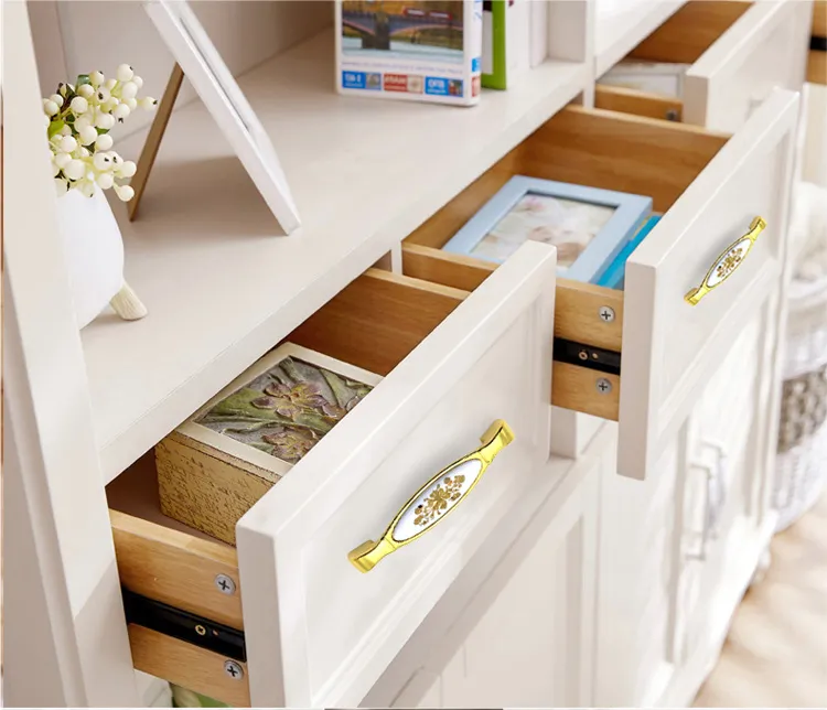 Wardrobe Dresser Handles Cabinet Drawer Pulls and Furniture Knobs Ceramic