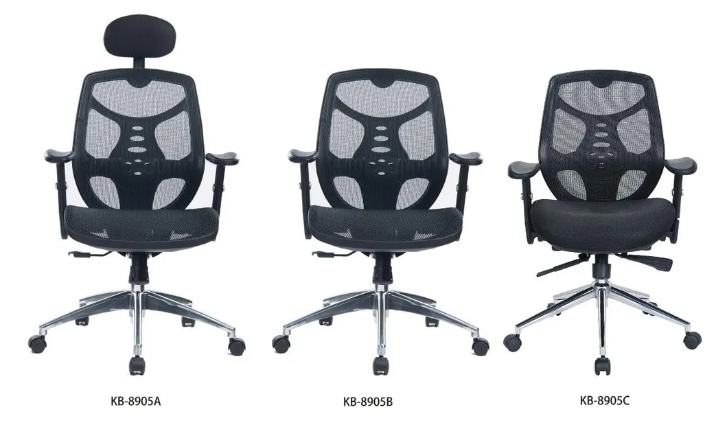 Type B Good Quality Classic Models Black Fabric Office Chair