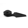 Black Modern Cabinet Track Sliding Barn Door Hardware Kits Fitting