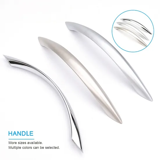 Solid Cabinet Handle Sliver Drawer Handles Cabinet Pull Kitchen