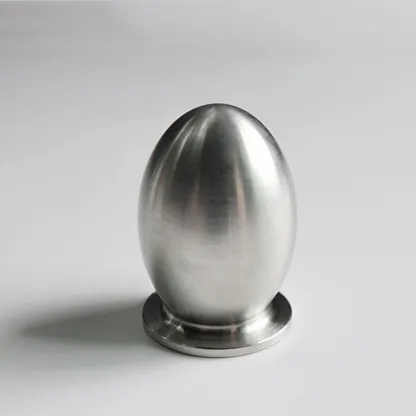 Stainless Steel Wardrobe Metal Cupboard Knobs Handles Drawer Pull Round Cabinet Knob