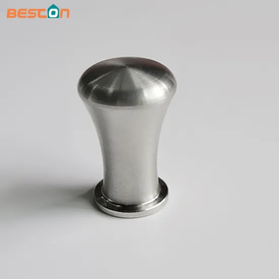 Stainless Steel Wardrobe Metal Cupboard Knobs Handles Drawer Pull Round Cabinet Knob