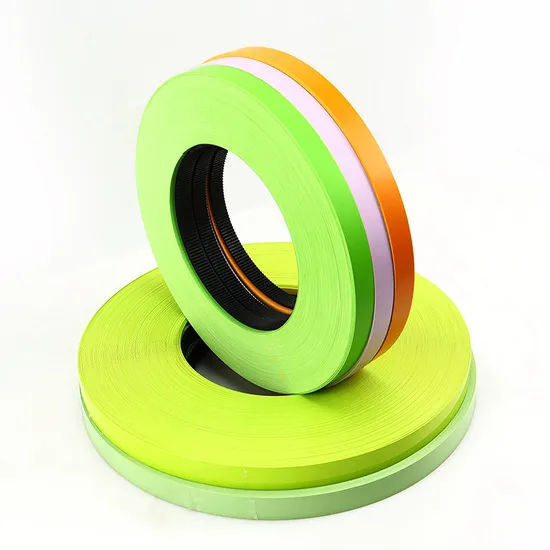 Furniture Fittings Edge Tape Decorative Flexible Plastic 3D Duotone PVC Edge Banding