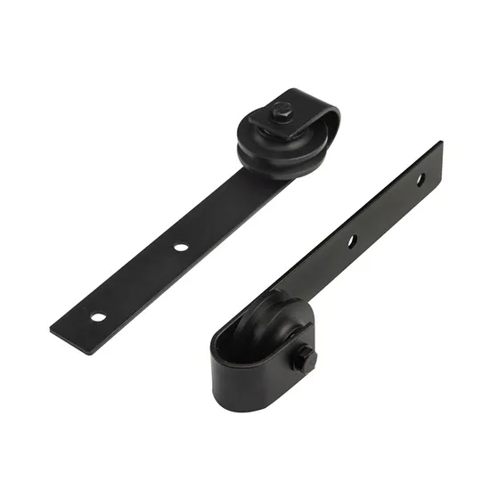 Carbon Steel 2 Meter Sliding Barn Doors Strap Style Sliding Door Hardware