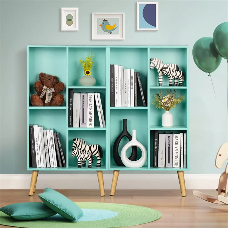 Hexagonal Storage Shelf Book Shelves Book Rack Rack Bookshelf for Kid Room