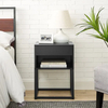 Black Bed Side Tables Folding Iron Nightstand Custom Night Stand