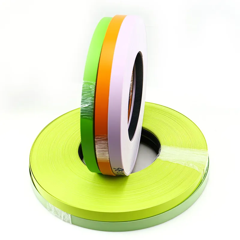 Furniture Fittings Edge Tape Decorative Flexible Plastic 3D Duotone PVC Edge Banding
